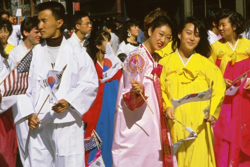korean american parade image via imagequest