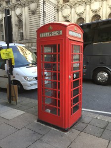 cute little telephone booth